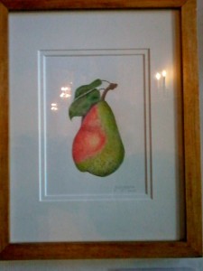Botanical Print- Pear