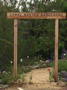Comal MG Garden Entrance